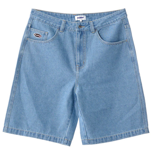 XLARGE Shorts Bull Denim 91 Mid Blue [Size: 28 inch Waist]