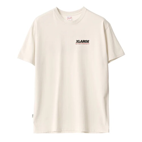 XLARGE Tee LA 91 Pigment Washed White [Size: Mens Small]