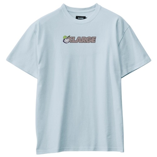 XLARGE Tee Smile Pigment Dusty Ice [Size: Mens Medium] [Colour: Blue]