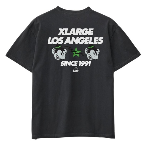 XLARGE Tee Mad Keith Pigment Black [Size: Mens Large] [Colour: Black]