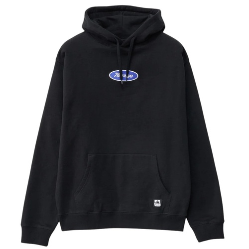XLARGE Jumper Oval Script Hood Black [Size: Mens Medium] [Colour: Black]