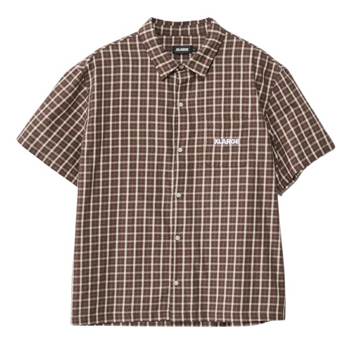 XLARGE Shirt Italic Brown [Size: Mens Large] [Colour: Brown]