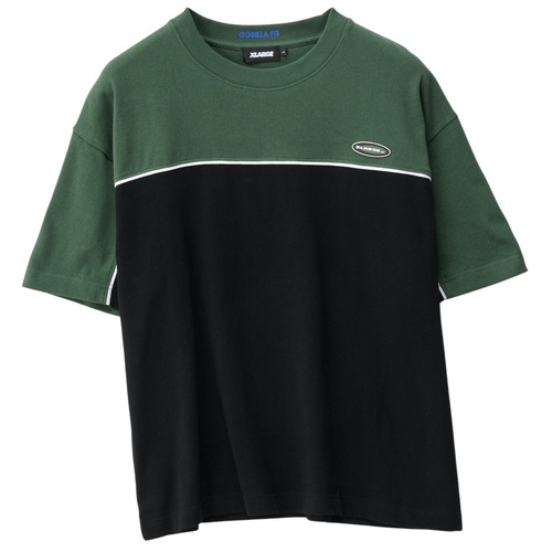 XLARGE Tee Panel Gorilla Fit Eden [Size: Mens Medium] [Colour: Green]