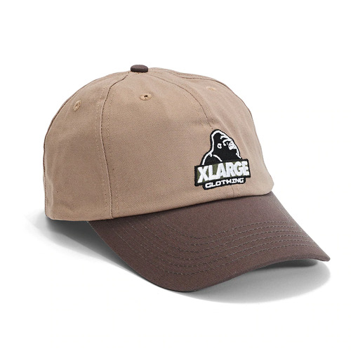 XLARGE Hat Slanted Logo Mushroom/Grey