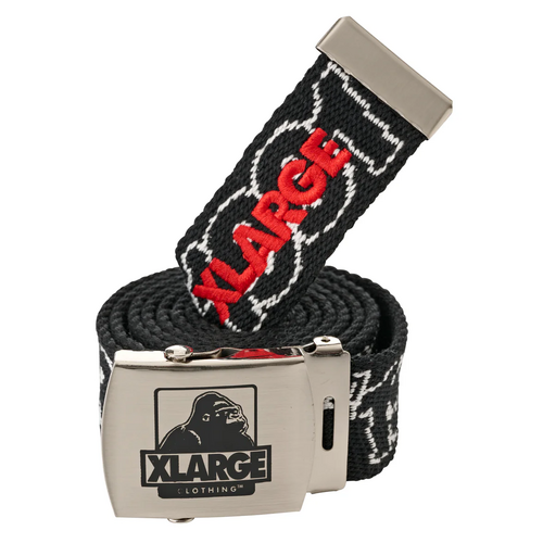XLARGE Belt 91 Web Black/White