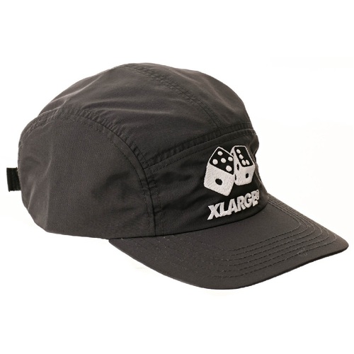 XLARGE Hat Dice Camp 5 Panel Nylon Black