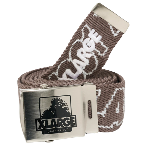 XLARGE Belt 91 Jacquard Chestnut