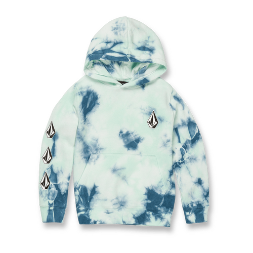 Volcom Youth Jumper Iconic Stone Plus Pull Over Temple Teal [Size: Youth 2]