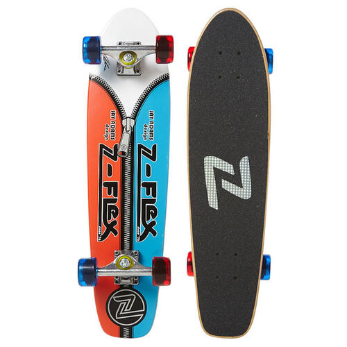 Skateboards Z-Flex Complete Zipperhead Jay Adams 29 Inch Red/Blue