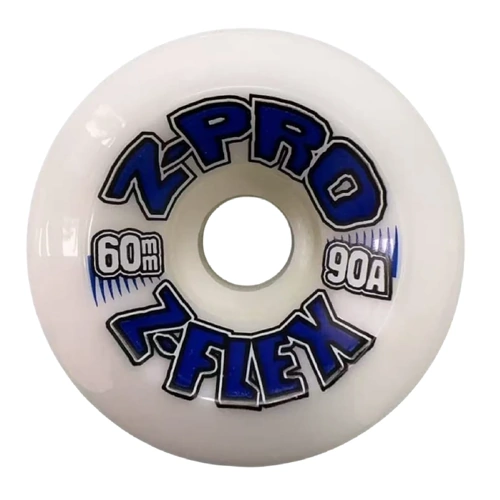 Z-Flex Wheels Z Pro 60mm 90a White/ Blue