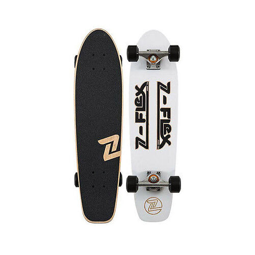 Z-Flex Complete Cruiser Z Bar White/Black 29 Inch