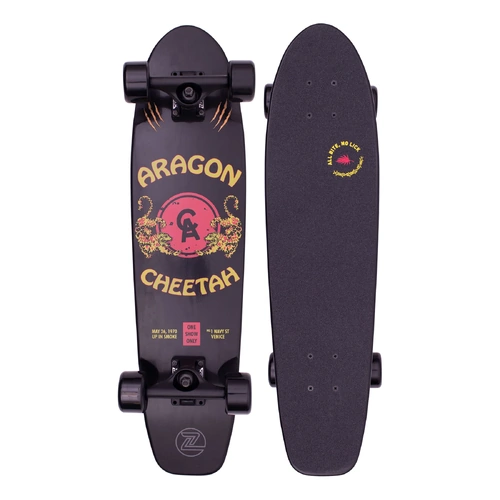Z-Flex Complete Aragon Cheetah Cruiser Black 29 Inch