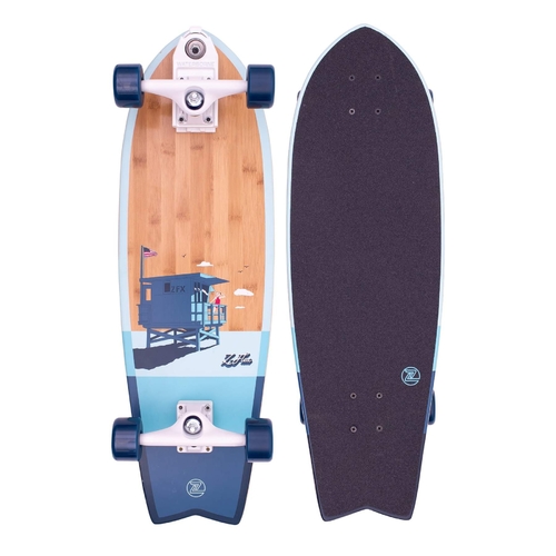 Z-Flex Complete Bamboo Surfskate Fish