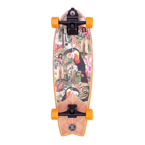 Z-Flex Complete Surfskate Fish Banana Train 31 Inch