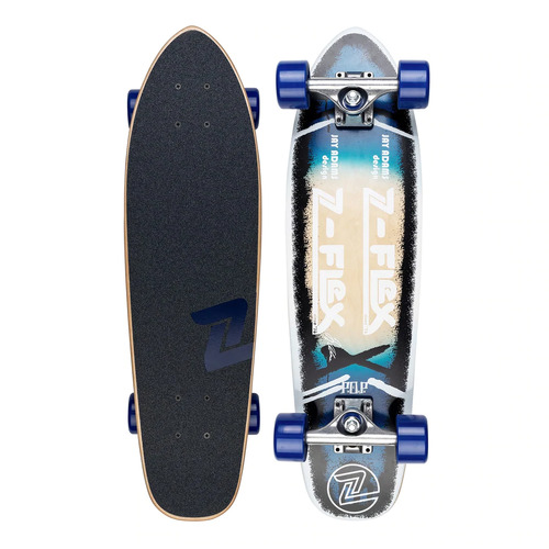 Z-Flex Complete Cruiser Even Tide Pop 27 Inch Length