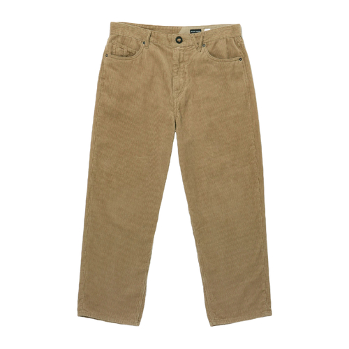 Volcom Pants Billow Tapered Cord Khaki [Size: 34 inch Waist]