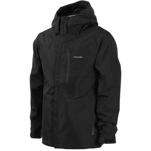 Volcom Jacket Stone Storm Black [Size: Mens Small]