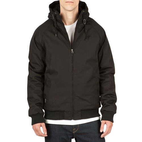 Volcom Jacket Hernan Black [Size: Mens Medium]
