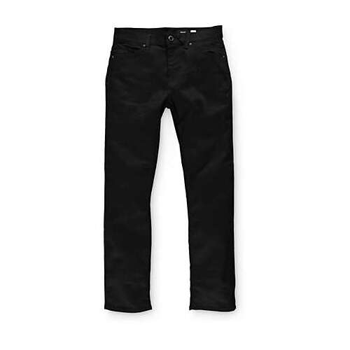 Volcom Pants Solver Denim Black on Black [Size: 30]