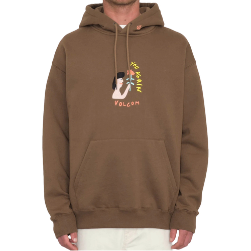 Volcom Jumper Hood FA Arthur Longo Dark Earth [Size: Mens Medium]