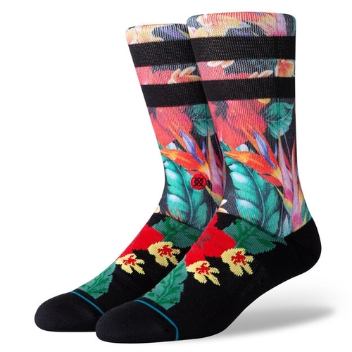Stance Socks Pau ST Crew Black Mens US 9-12