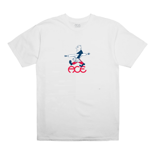 Ace Youth Tee MFG Guy White [Size: Youth 4] [Colour: White]