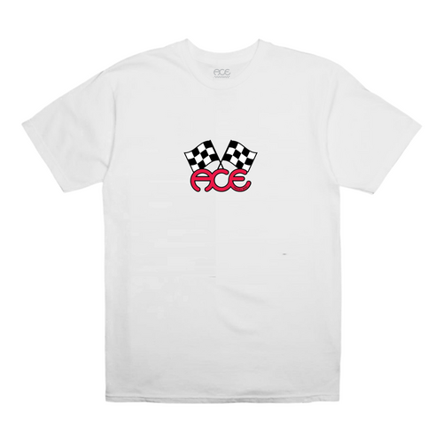 Ace Youth Tee Flagz White [Size: Youth 4] [Colour: White]
