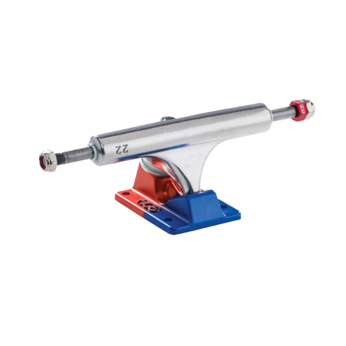 Ace Trucks AF1 22 Raw/Blue Orange Anodized (7.75 Inch Width)