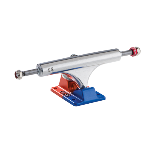 Ace Trucks AF1 33 Raw/Blue Orange Anodized (8.0 Inch Width)