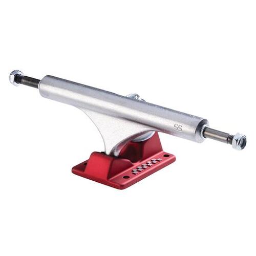 Ace Trucks 55 Raw/Red Polished (9.0 Inch Width)	