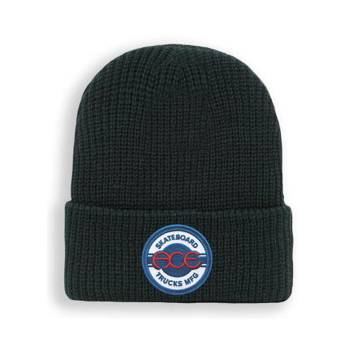 Ace Beanie Seal Logo Black