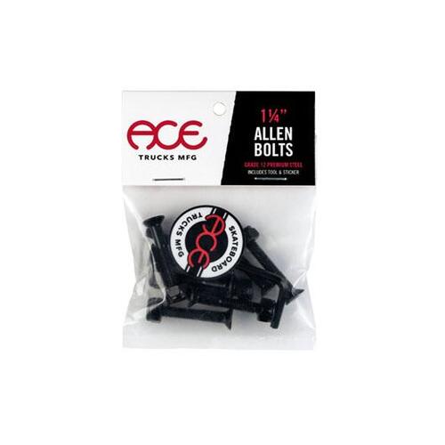 Ace Bolts 1.25 inch Allen Black