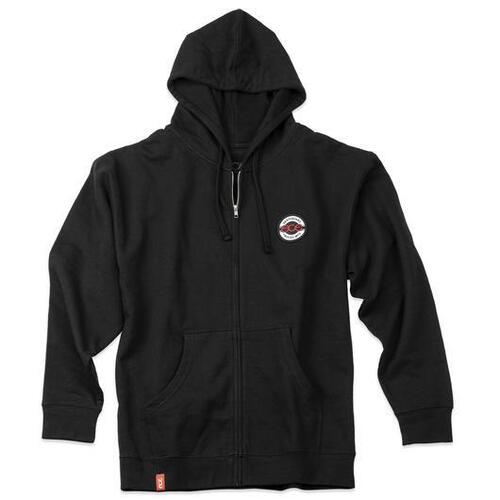 Ace Hoodie Seal Patched Black [Size: Mens Small]