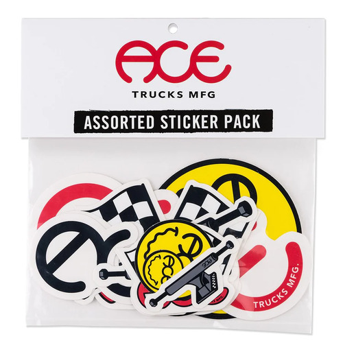 Ace Sticker Pack Assorted 14 Stickers