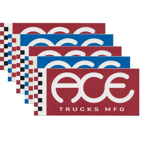 Ace Sticker 5.75 inch Boxed Standard Logo