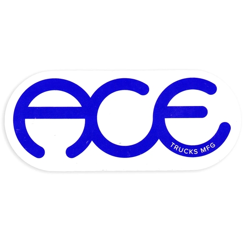 Ace Sticker 3 inch Rings Logo