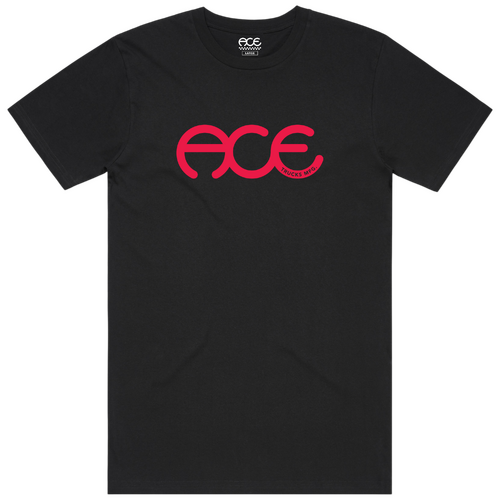 Ace Tee Big Rings Black [Size: Mens Small] [Colour: Black]