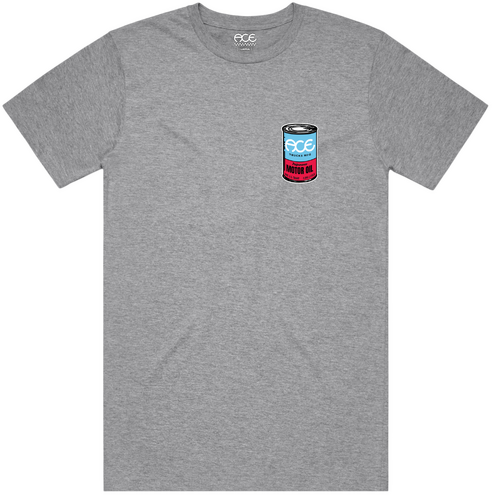Ace Tee Oil Spill Grey Marle [Size: Mens Small] [Colour: Grey]