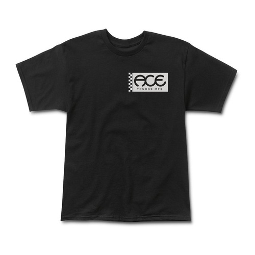 Ace Tee Boxed Logo Black [Size: Mens Small]