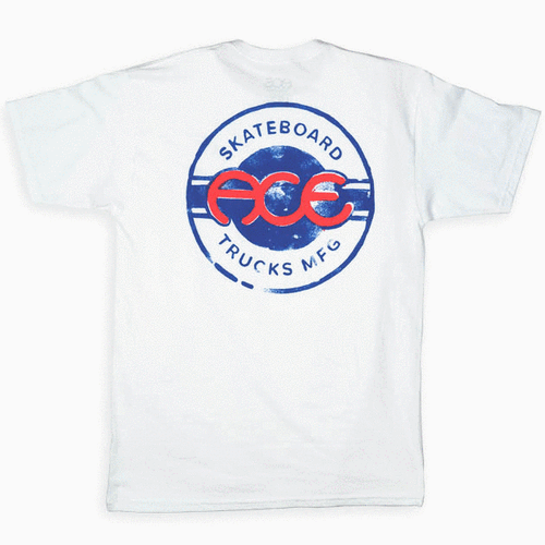 Ace Tee Salty White [Size: Mens Medium]