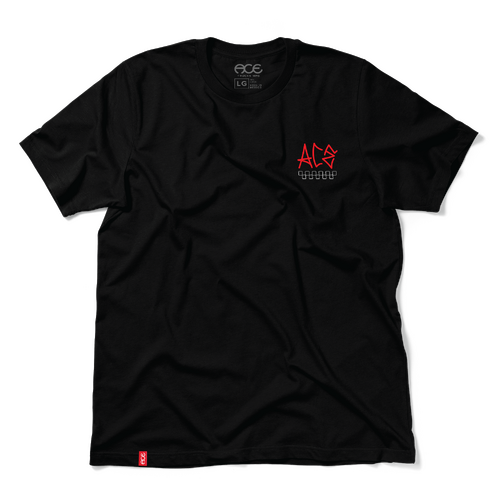 Ace Tee Tigerweb Black [Size: Mens Large] [Colour: Black]