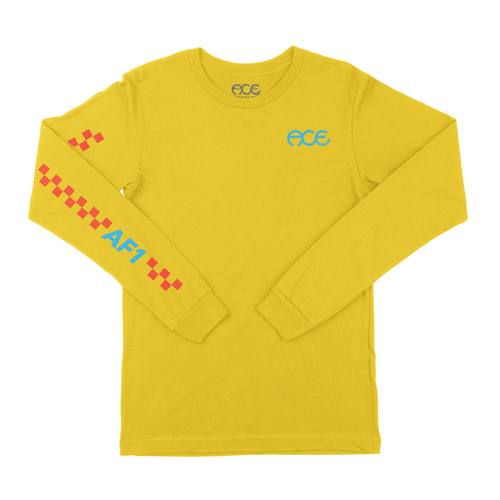 Ace Tee L/S Paddock Gold [Size: Mens X Large]