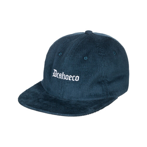 DC Hat Old Shool Cord Snapback Blue Sapphire