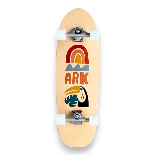 Ark Complete Standard Surfskate Tropical 33.5 x 10.5 inch