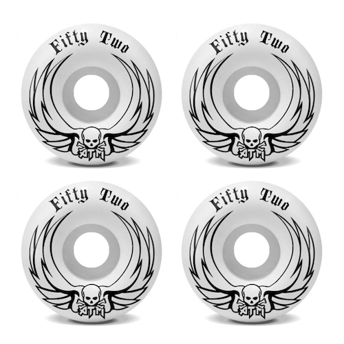ATM Wheels 54mm (99a) Wings White