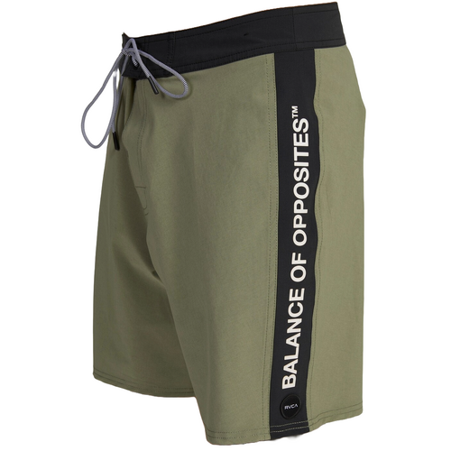 RVCA Boardshorts Balance Trunk 18inch Agave Sustainable Stylish Men s Swimwear