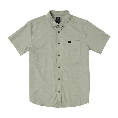 RVCA Shirt SS Thatll Do College Green [Size: Mens Medium]
