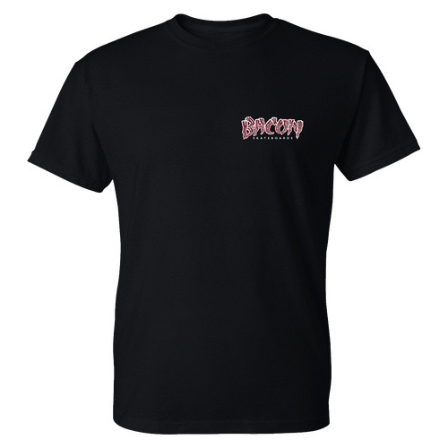 Bacon Tee Mini Pocket Logo Black [Size: Mens Small]