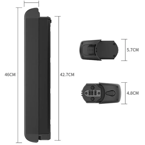 E-Scooter Battery 36v X8F Blade plug Mearth etc
