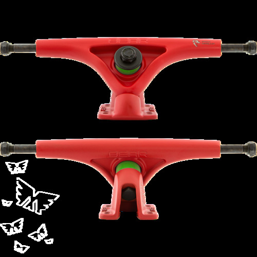 Bear Grizzly Trucks 852 Matte Red